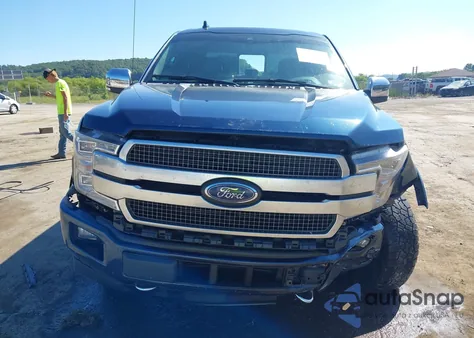 2019 Ford F-150 Platinum from USA, damaged, VIN 1FTEW1E4XKFB83204